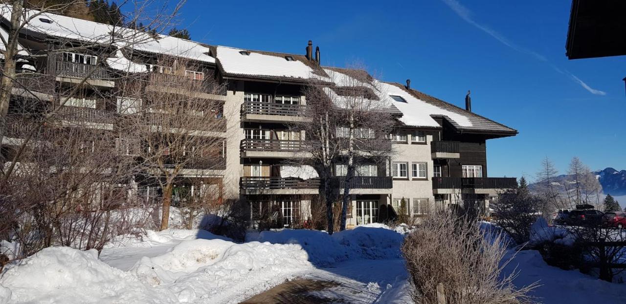 Appartement Avec Terrasse Ensoleillee Gruyeres Exteriér fotografie