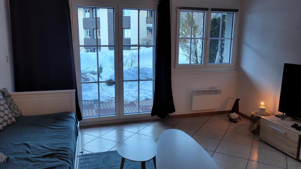 Appartement Avec Terrasse Ensoleillee Gruyeres Exteriér fotografie